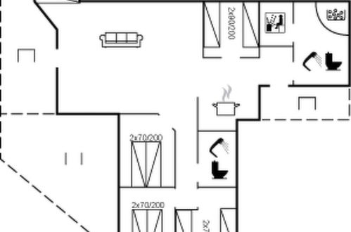 Foto 36 - Haus mit 4 Schlafzimmern in Vejers Strand mit sauna