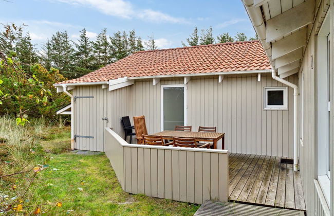 Casa de 4 quartos em Klitmøller com piscina privada e terraço - Foto 14