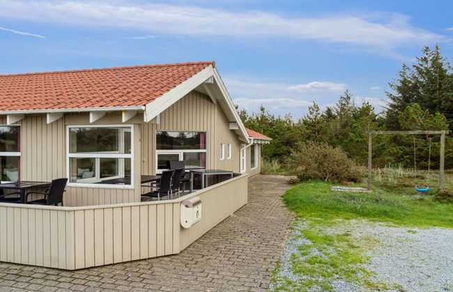 Casa de 4 quartos em Klitmøller com piscina privada e terraço - Foto 9
