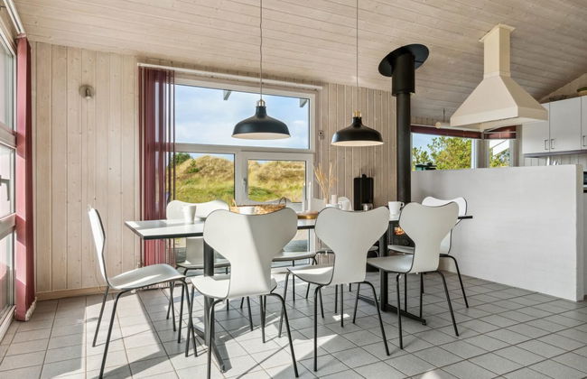 Casa de 4 quartos em Klitmøller com piscina privada e terraço - Foto 28