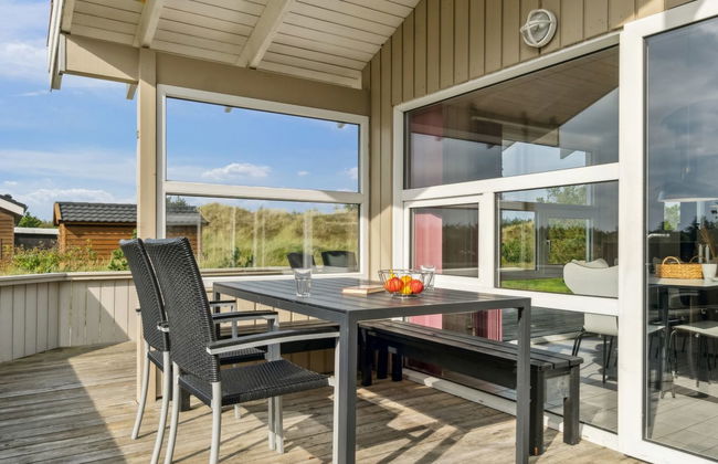 Casa de 4 quartos em Klitmøller com piscina privada e terraço - Foto 16