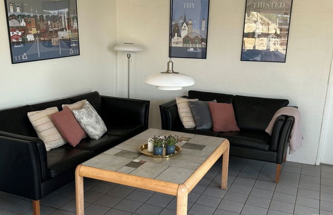 Casa de 4 quartos em Klitmøller com piscina privada e terraço - Foto 30