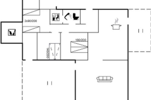 Foto 17 - Casa con 3 camere da letto a Klitmøller con terrazza e sauna