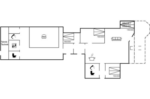 Foto 24 - Casa con 3 camere da letto a Væggerløse con piscina privata e terrazza