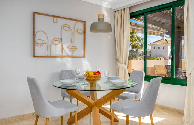 Apartment mit 3 Schlafzimmern in Marbella mit schwimmbad und garten - Foto 4