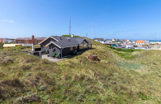 Casa de 4 quartos em Klitmøller com terraço e sauna - Foto 15