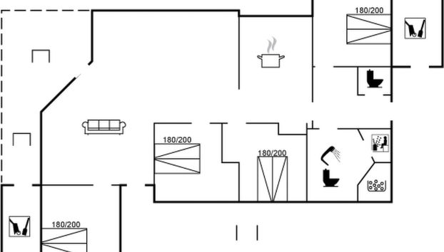 Casa de 4 quartos em Klitmøller com terraço e sauna - Foto 2