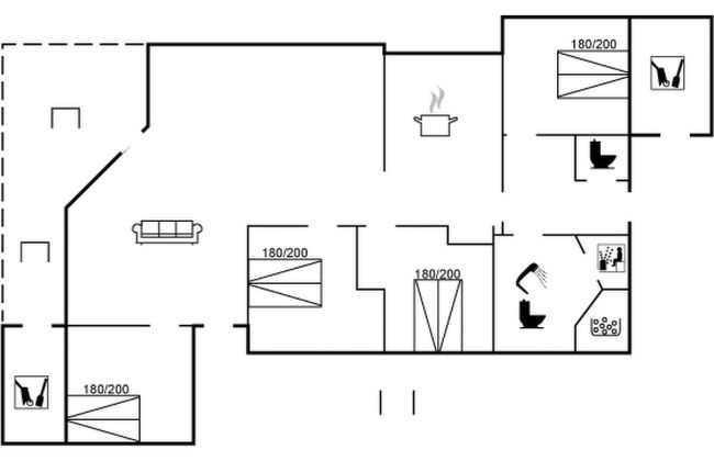 Casa de 4 quartos em Klitmøller com terraço e sauna - Foto 2