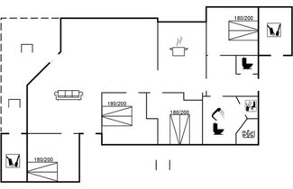 Foto 2 - Haus mit 4 Schlafzimmern in Klitmøller mit terrasse und sauna