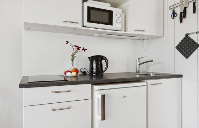 Apartamento de 1 quarto em Allinge com piscina e terraço - Foto 16