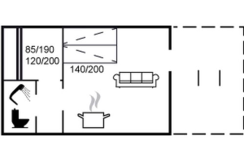 Photo 18 - 1 bedroom Apartment in Allinge with swimming pool and terrace