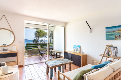 Foto 7 - Apartamento de 2 quartos em Le Lavandou com jardim e vistas do mar