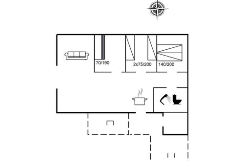 Photo 2 - 3 bedroom House in Toftlund with terrace