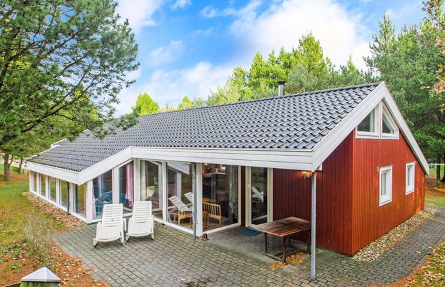 Casa de 4 quartos em Nørre Nebel com piscina privada e terraço - Foto 6