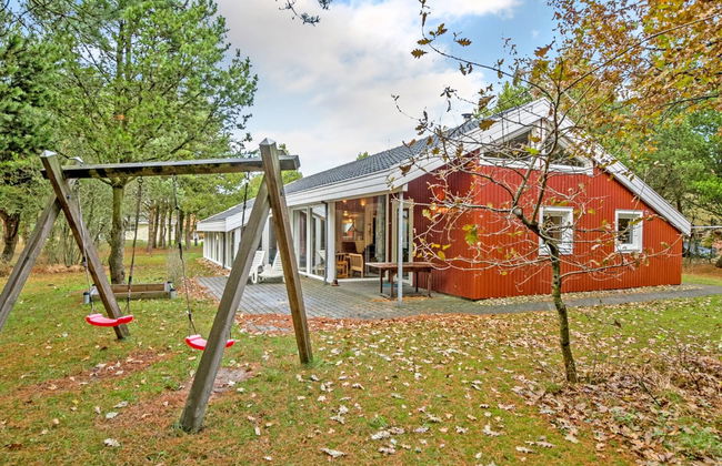Casa de 4 quartos em Nørre Nebel com piscina privada e terraço - Foto 9