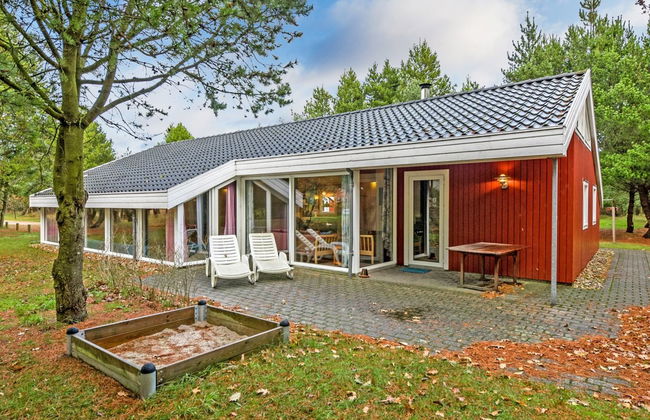 Casa de 4 quartos em Nørre Nebel com piscina privada e terraço - Foto 10