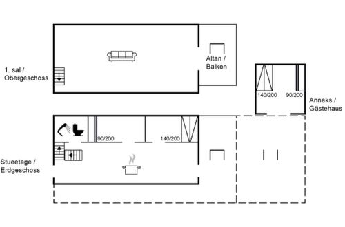 Foto 22 - Casa con 2 camere da letto a Hals con terrazza