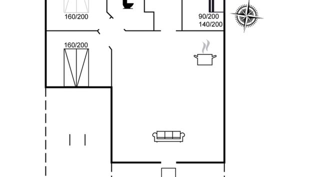 Casa con 3 camere da letto a Toftlund con terrazza - Foto 2