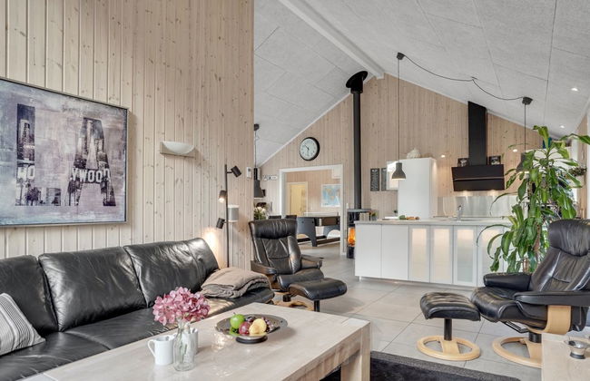 Casa de 5 quartos em Hals com piscina privada e terraço - Foto 13