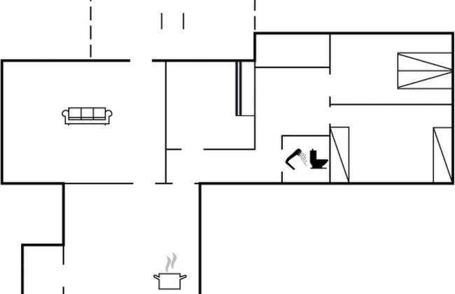 Casa de 3 quartos em Snedsted com terraço - Foto 20