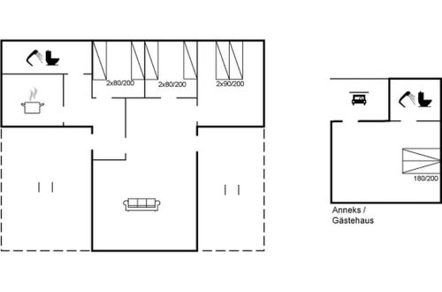 Foto 2 - Casa de 3 quartos em Hals com terraço