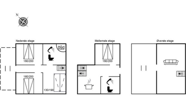 Casa de 3 quartos em Bagenkop com terraço - Foto 2