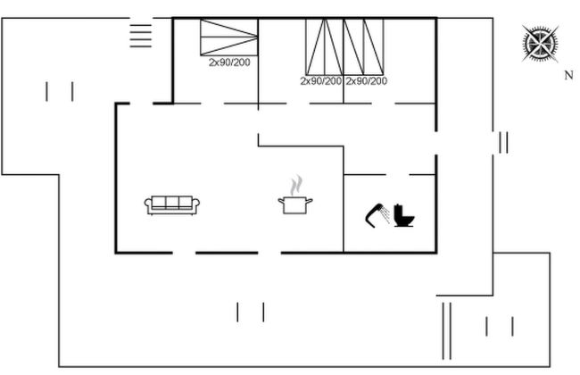 Haus mit 3 Schlafzimmern in Broager mit terrasse - Foto 2