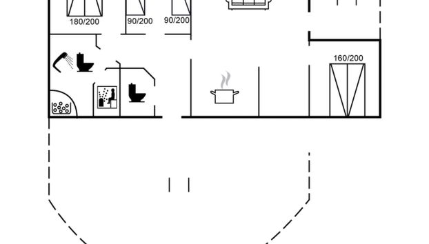 Casa de 3 quartos em Hejls com terraço e sauna - Foto 2