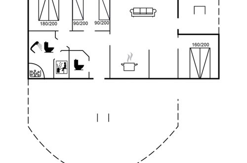 Foto 2 - Casa con 3 camere da letto a Hejls con terrazza e sauna