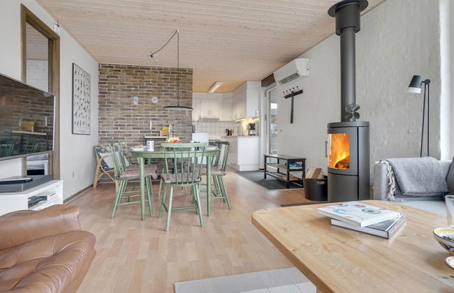 Casa de 2 quartos em Roslev com terraço e banheira de hidromassagem - Foto 14