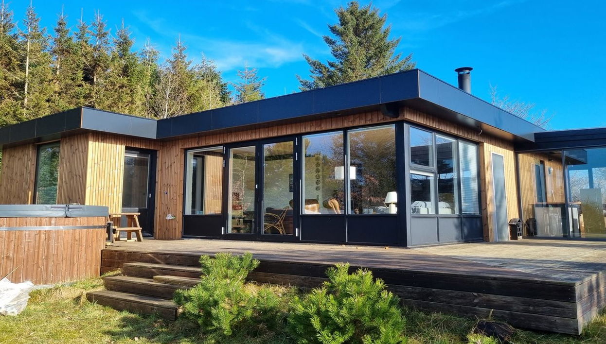 Haus mit 2 Schlafzimmern in Roslev mit terrasse und whirlpool - Foto 1