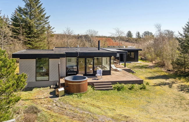 Casa de 2 quartos em Roslev com terraço e banheira de hidromassagem - Foto 4