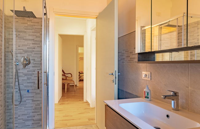 Apartamento de 3 quartos em Tovo San Giacomo com piscina privada e jardim - Foto 22