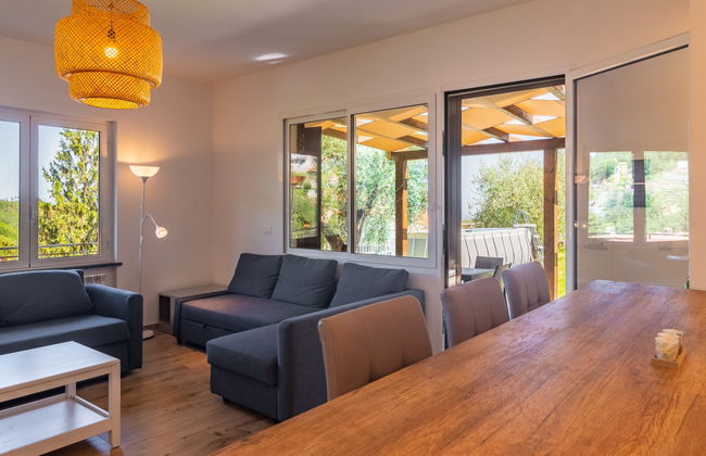 Apartamento de 3 quartos em Tovo San Giacomo com piscina privada e jardim - Foto 3