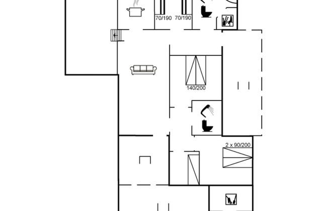Casa de 4 quartos em Hirtshals com terraço e sauna - Foto 2