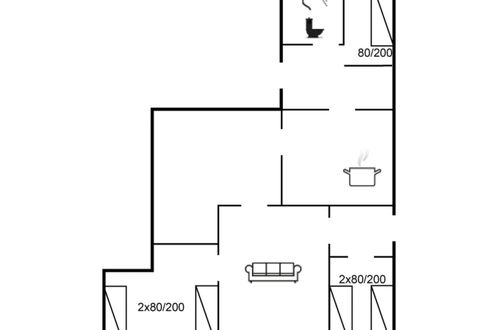 Foto 20 - Apartamento de 3 quartos em Skagen com terraço