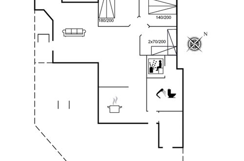 Photo 18 - Maison de 3 chambres à Strandby avec terrasse et sauna
