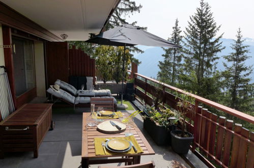 Foto 19 - Apartment mit 1 Schlafzimmer in Crans-Montana mit terrasse und blick auf die berge