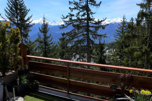 Foto 25 - Apartamento de 1 habitación en Crans-Montana con terraza y vistas a la montaña