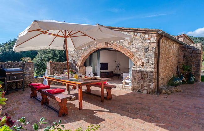 Maison de 4 chambres à Civitella Paganico avec piscine privée et jardin - Photo 2