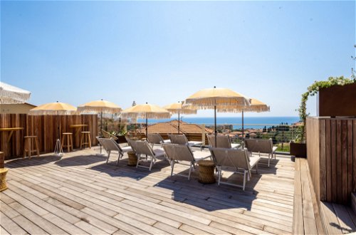 Foto 9 - Apartamento de 1 quarto em Costarainera com piscina e vistas do mar