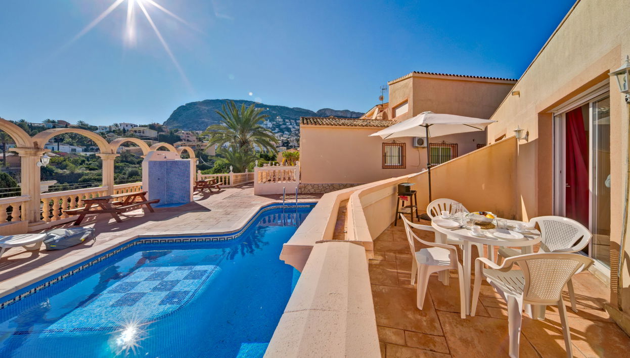 Apartment mit 3 Schlafzimmern in Calp mit schwimmbad und terrasse - Foto 1