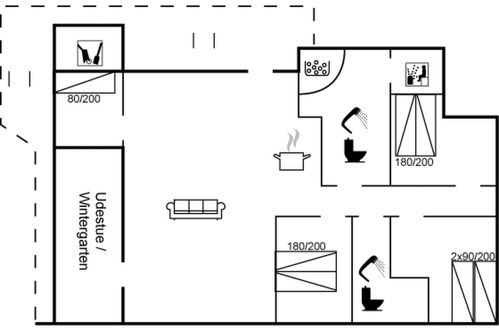 Foto 33 - Casa con 4 camere da letto a Rindby Strand con terrazza e sauna