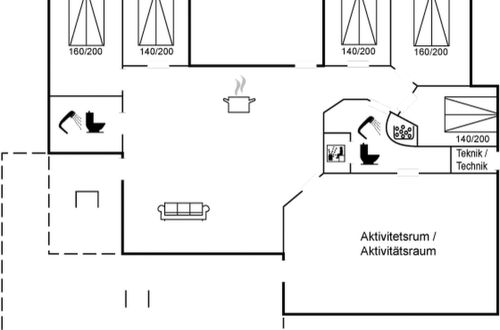 Foto 2 - Casa con 5 camere da letto a Lønstrup con terrazza e sauna