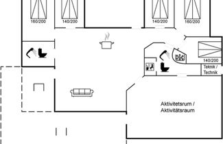 Foto 2 - Casa con 5 camere da letto a Lønstrup con terrazza e sauna