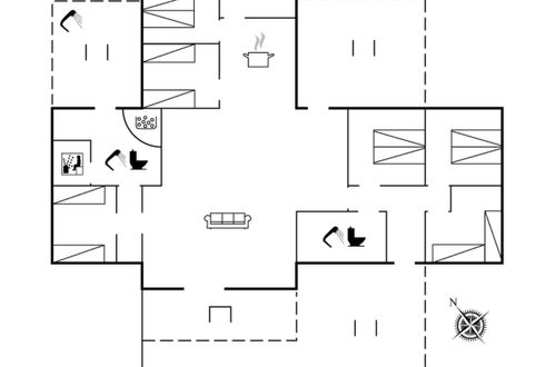 Foto 24 - Casa con 6 camere da letto a Væggerløse con terrazza e sauna