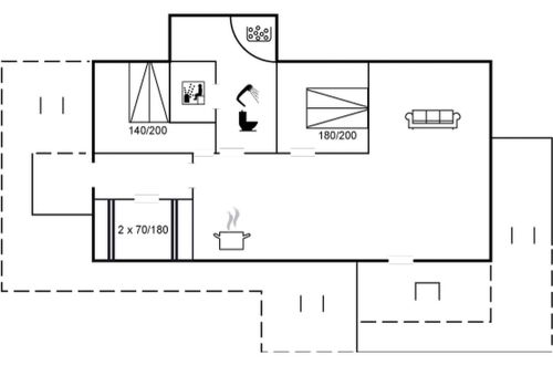 Foto 2 - Casa con 3 camere da letto a Hvide Sande con terrazza e sauna