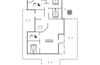 Foto 2 - Casa de 3 quartos em Blokhus com terraço e sauna
