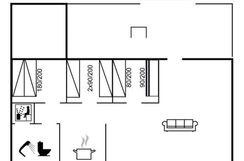 Foto 19 - Casa de 3 habitaciones en Rindby Strand con sauna