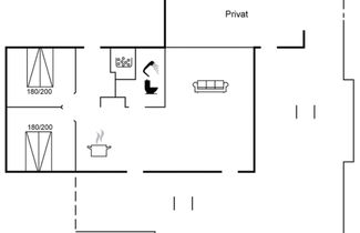 Foto 2 - Casa de 2 quartos em Blokhus com terraço